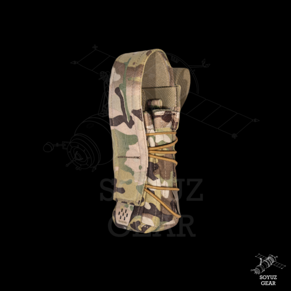 FILLIN Enhanced double magazine pouch with velcro flap