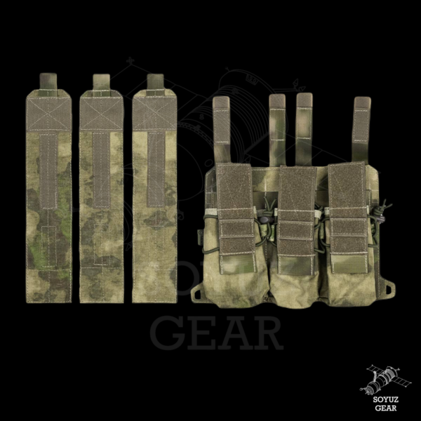 MBC Front pannel with 3 double magazine pouch with flap - Image 4