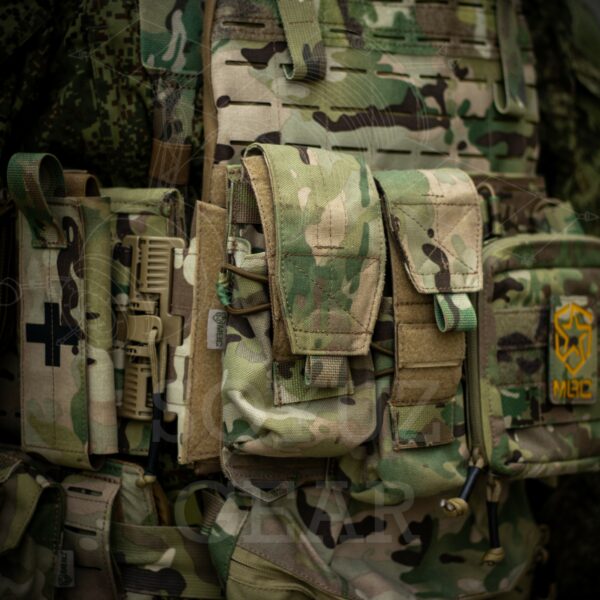 MBC Double AK pouch with flap and elastic - Image 4