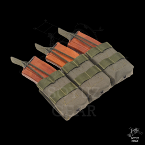 R-KARBID Triple short Fast mag pouch